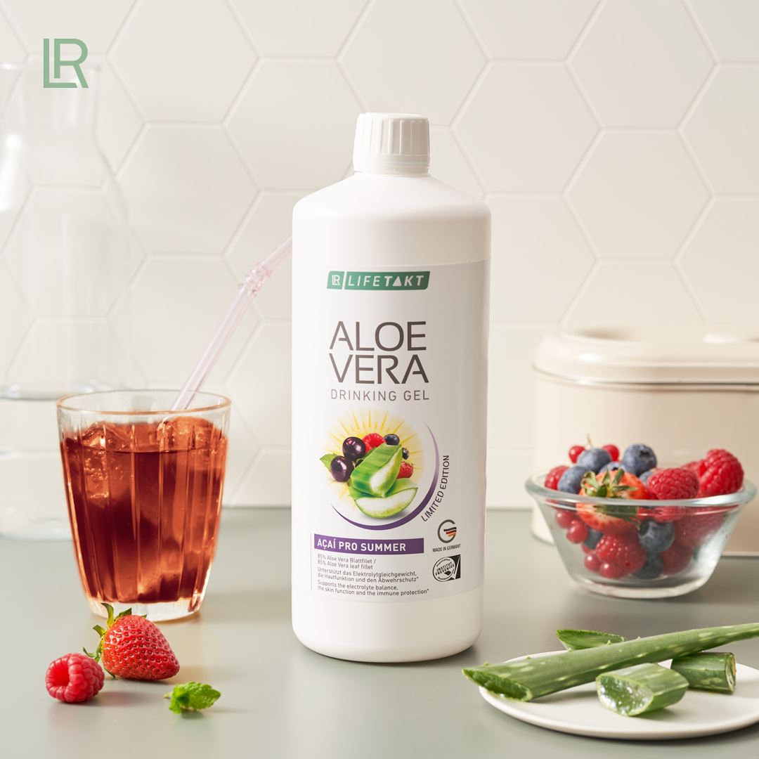 LR LIFETAKT ALOE VERA DRINKING GEL Açaí Pro Summer Aloesowy Żel do Picia