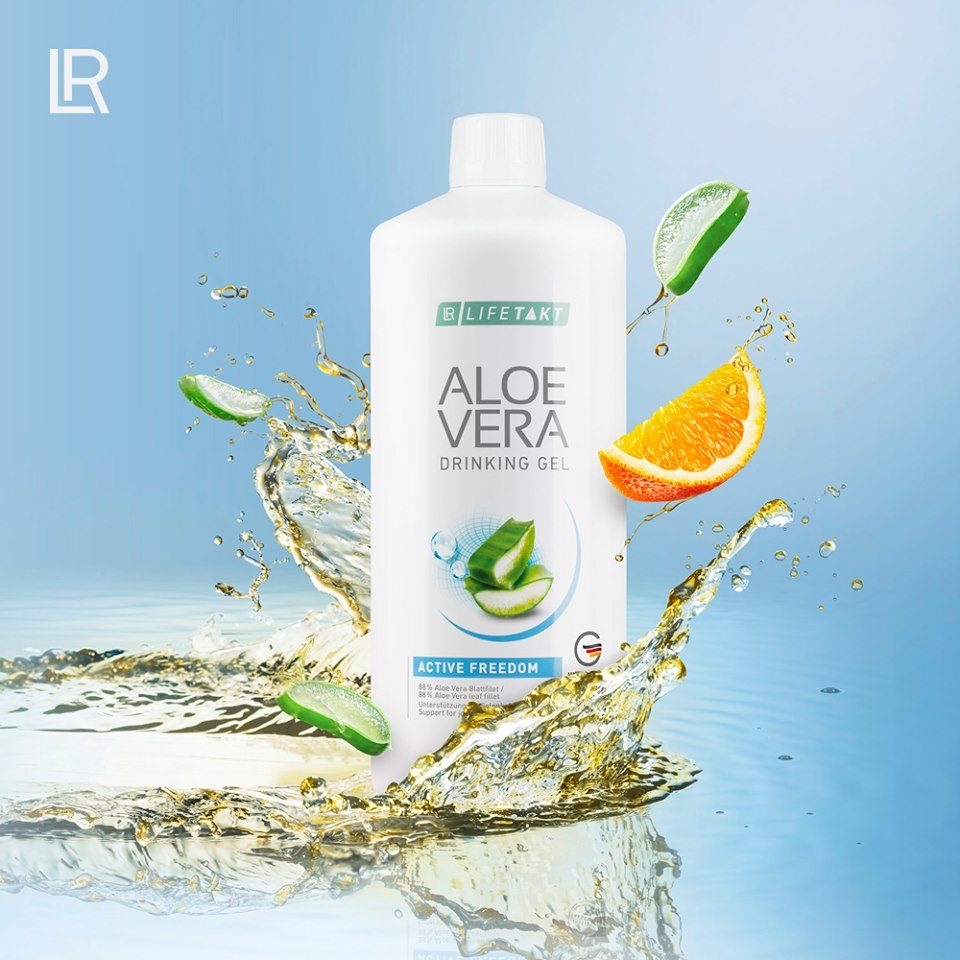 LR LIFETAKT ALOE VERA DRINKING GEL ACTIVE FREEDOM Aloesowy Żel do Picia