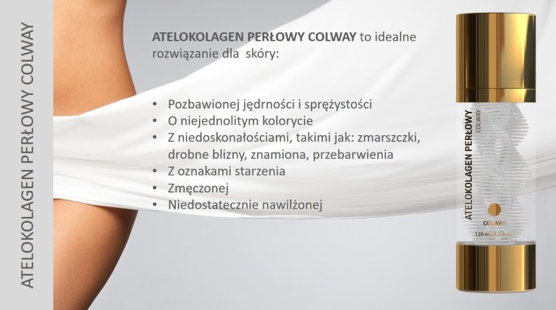 Atelokolagen Perłowy Colway Linia Atelo Kolagen