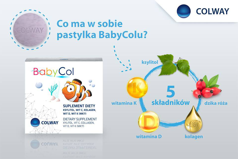 BabyCol Colway Kolagen Witamina C dla Dzieci