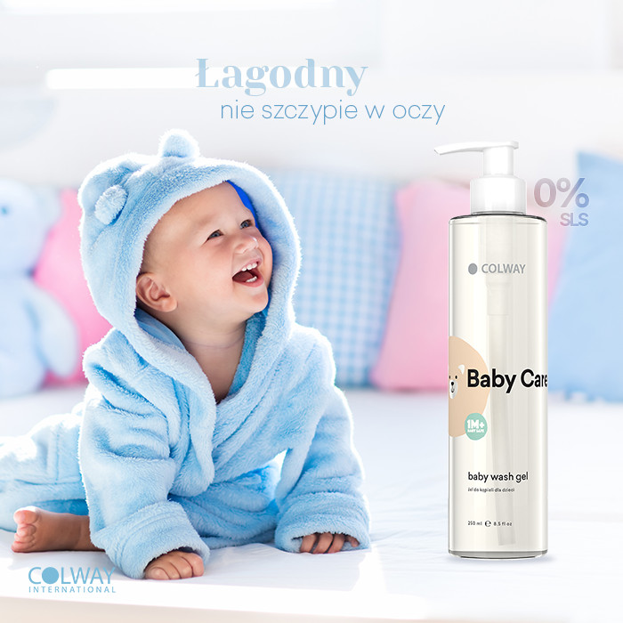 Colway International Baby Care Gel Żel do Kąpieli dla Dzieci