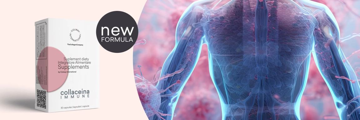 Colway International Collaceina Immune Colostrum Kolostrum wołowe Laktoferyna Cynk