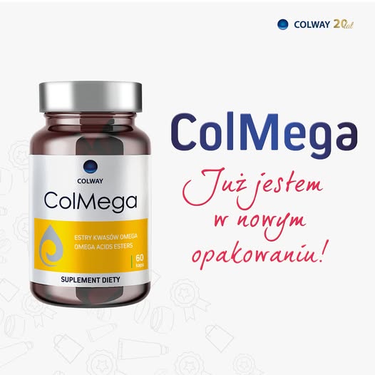 ColMega Colway Estry Kwasów Omega 3-6-9 Kwasy tłuszczowe
