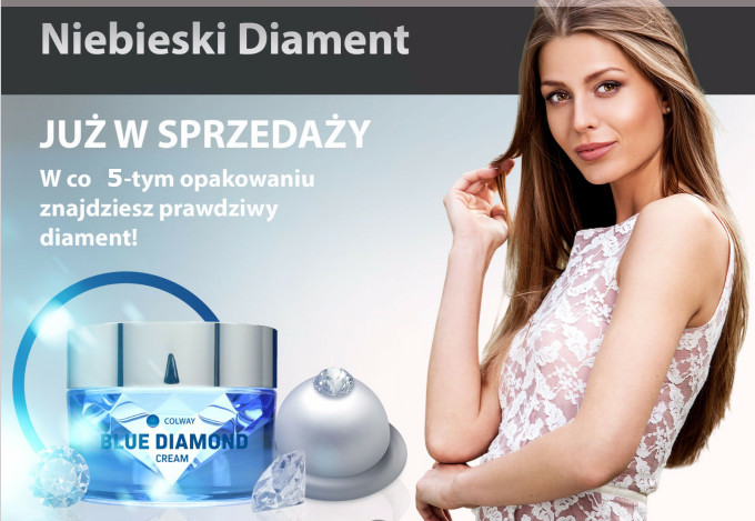 Krem Niebieski Diament Colway Blue Diamond Cream