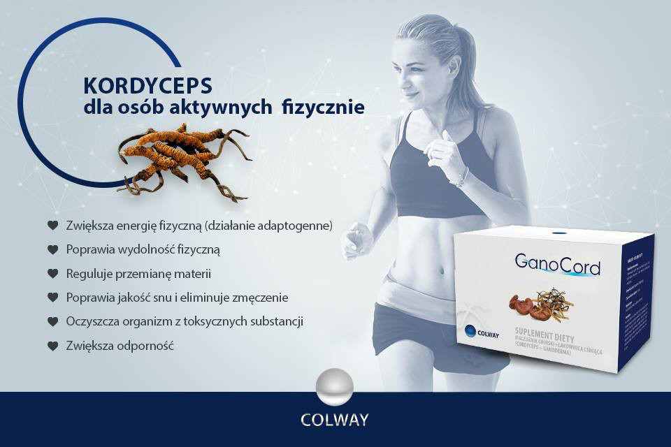 Colway GanoCord Kordyceps Ganoderma Reishi