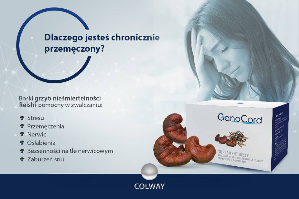 Colway GanoCord Kordyceps Ganoderma Reishi