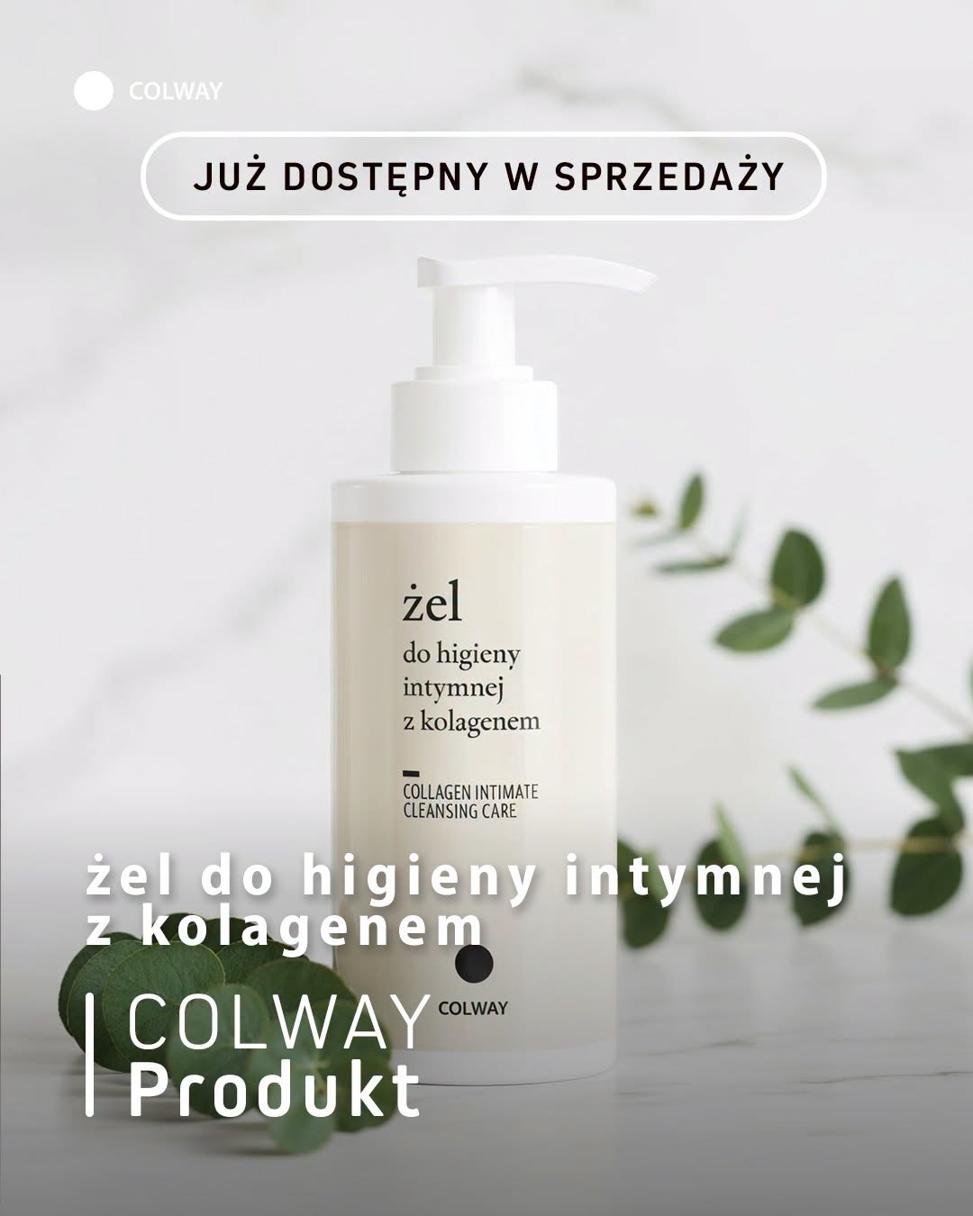 Colway Żel do Higieny Intymnej z Kolagenem