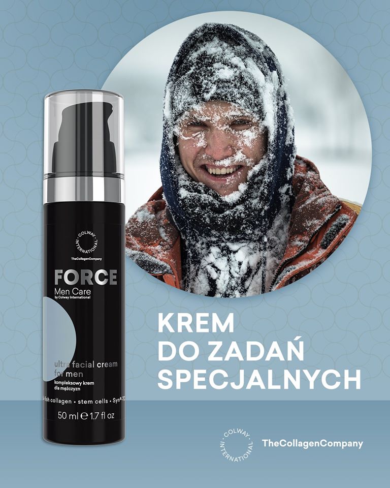 Colway International Kompleksowy Krem do Twarzy Force for Men