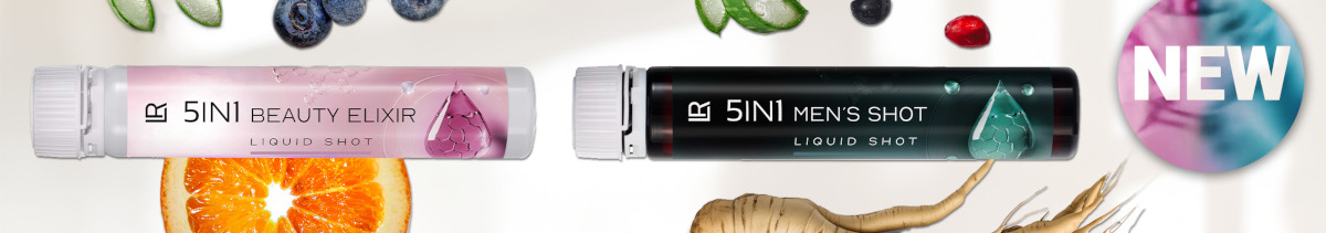 LR LIFETAKT 5IN1 LIQUID SHOT Ampułki z podwójnym kompleksem