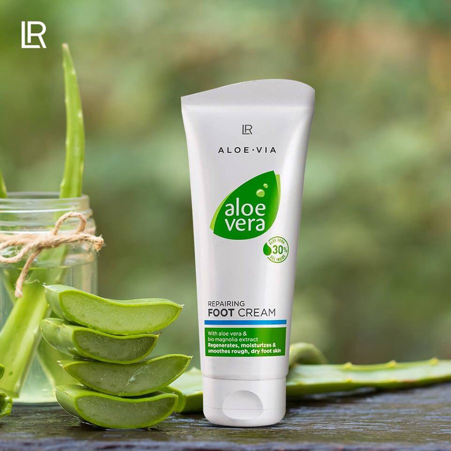 LR ALOE VIA Aloe Vera Regenerujący Krem do Stóp Aloes