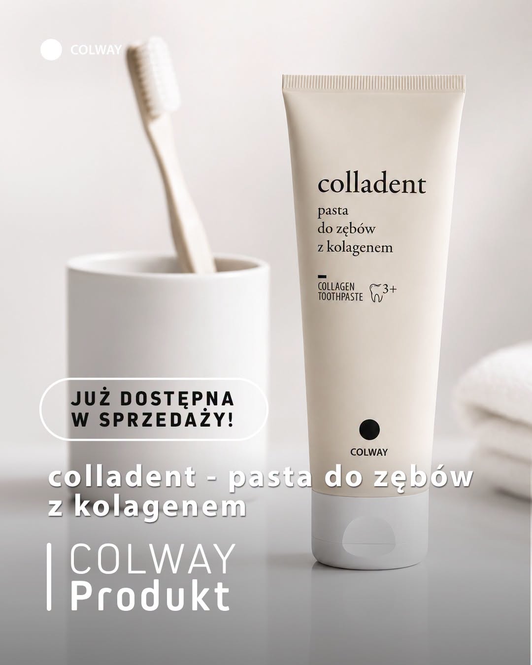 Colway Colladent Pasta do Zębów z Kolagenem