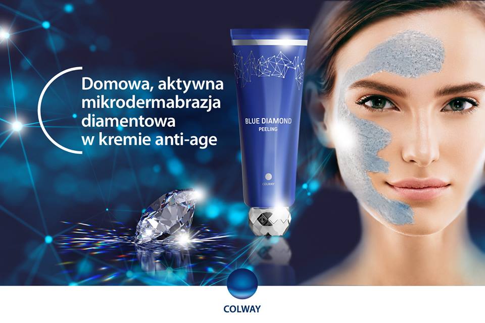 Peeling Diamentowy Colway Blue Diamond