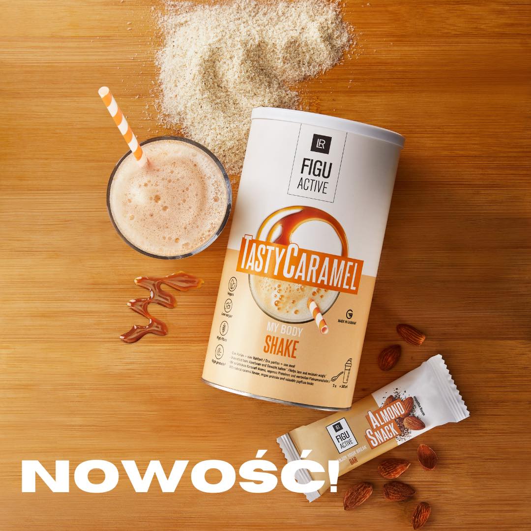 LR LIFETAKT FiguActive Tasty Caramel Shake Koktajl Karmelowy