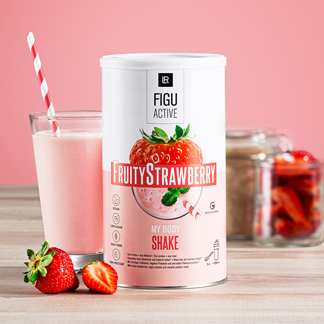 LR LIFETAKT FiguActive Fruity Strawberry Shake Koktajl truskawkowy