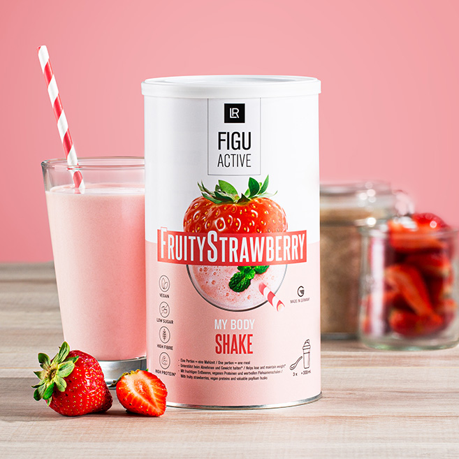 LR LIFETAKT FiguActive Fruity Strawberry Shake Koktajl truskawkowy