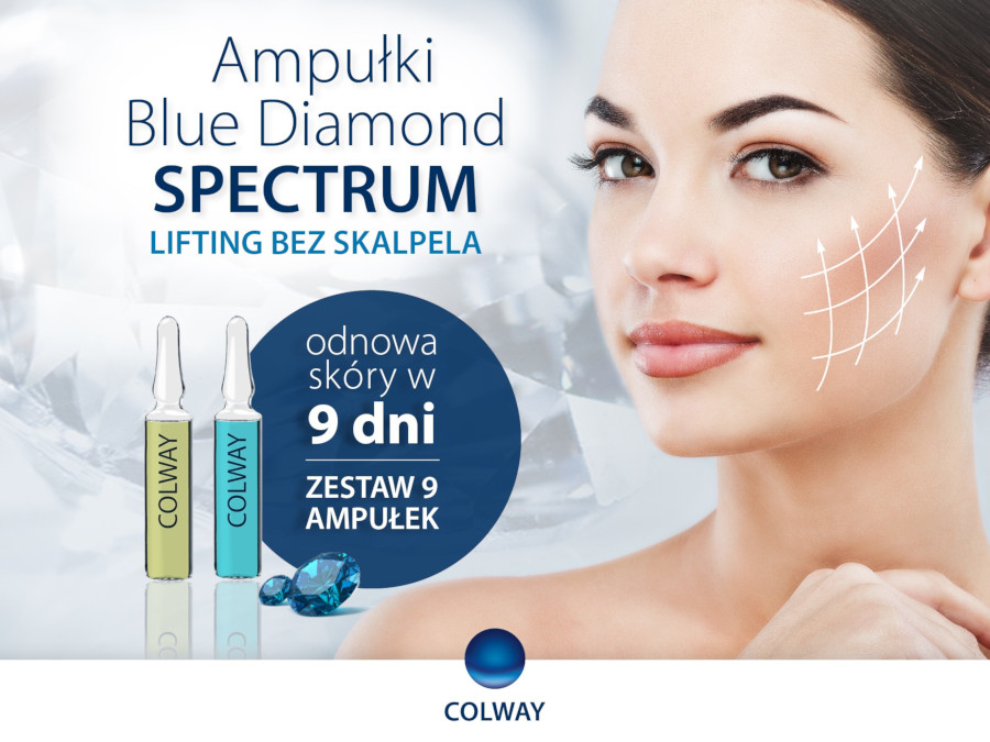 Ampułki Blue Diamond Spectrum Colway Linia Diamentowa