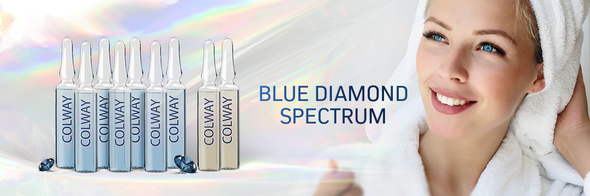 Ampułki Blue Diamond Spectrum Colway Linia Diamentowa