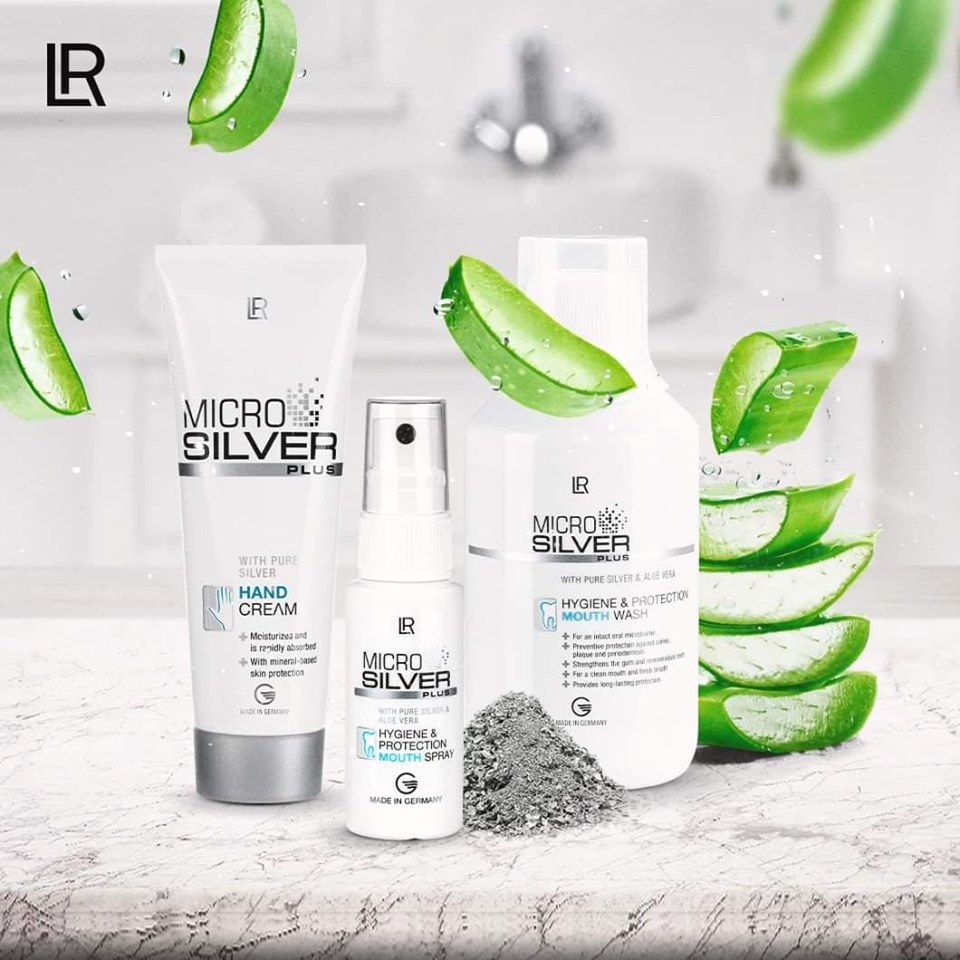 LR Microsilver Plus Spray do Ust Aloes Srebro