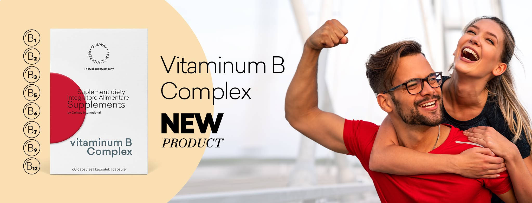 Colway International Vitaminum B Complex - witaminy z grupy B