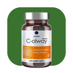 Witamina C C-OLWAY 100 kapsułek - Naturalna Odporność