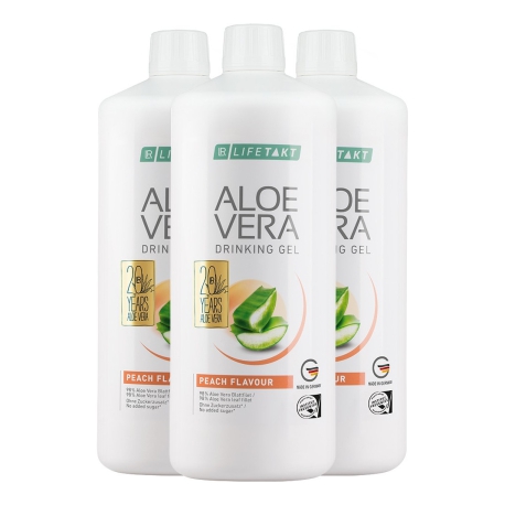 LR LIFETAKT ALOE VERA DRINKING GEL Peach Flavour Aloesowy Żel do Picia Brzoskwiniowy