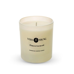 Zapachowa Świeca Sojowa Vera Young DANDY Plum & Patchouli