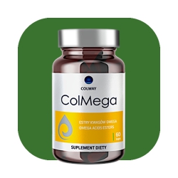 ColMega Colway Estry Kwasów Omega 3-6-9 Kwasy tłuszczowe