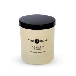 Zapachowa Świeca Sojowa Vera Young DANDY Pink Grapefruit & Vanilla