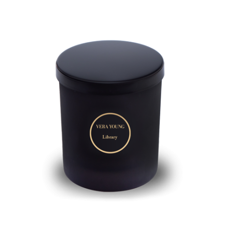 Vera Young BLISS - Library - 220g 70h - Zapachowa Świeca Sojowa