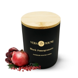 Vera Young BLISS - Black Pomegranate - 220g 70h - Zapachowa Świeca Sojowa