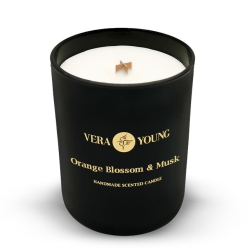 Świeca Sojowa Zapachowa Vera Young Bliss - Orange Blossom & Musk