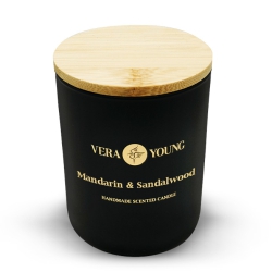 Zapachowa Świeca Sojowa Vera Young BLISS - Mandarin & Sandalwood