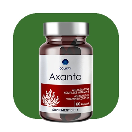 Colway Axanta Astaksantyna Piperyna Kompleks witamina z grupy B