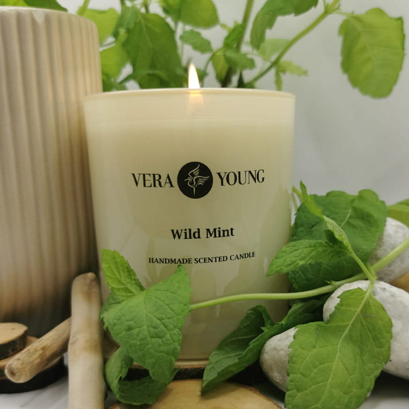 Vera Young DANDY - Wild Mint - Zapachowa Świeca Sojowa
